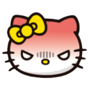 hellokittyangry Discord sticker from 20pc Nugget