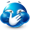 holdingitinblueemojiblue