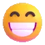 BeamingFacewithSmilingEyes