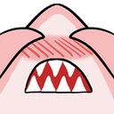 SharkShy Discord sticker - ⋆𖠞💨 Smokers Lounge ⋆𖠞💨