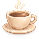 HotCoffee Discord sticker from Cozy Fork