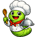 Cooking Discord sticker from WORM