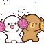 dcheer animated emote from Friends 18+ Sfw | Adults-only • active-chat • Mature • Friendly • Gaming • Lgbtq+ • Hangout