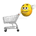 smileyemoticonshoppingcart298627