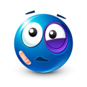 hurt Discord sticker from The Study Verse