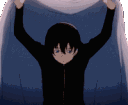 :V_anime_hidesad:
