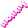 mommy Discord sticker from Pastel Chains Collective