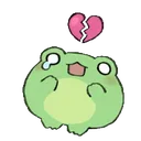 5993ffheartbrokenfrog
