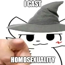 :ICastHomosexuality:
