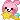A pink creature holding a yellow star with colorful sparkles floating around it.