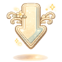 Arrow_down Discord Emoji - Cozy Fork