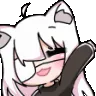 a_cat_cute_hello_neko_wave