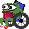 :pepewheelchair: