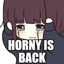 hornyisback