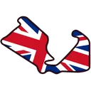 A map outline of the United Kingdom filled with the Union Jack flag pattern.