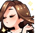 drama_hairflip Discord emoji