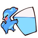gecqua_thirsty Discord sticker from Starpatch