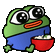 popcorn_pepe animated emote from 𝑪𝒓𝒚𝒔𝒕𝒂𝒍 𝑴𝒊𝒏𝒆 18+