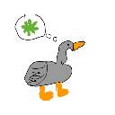 stonedgreygoose Discord sticker from r/ukmedicalcannabis