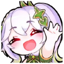 nahida_saludo Discord emoji