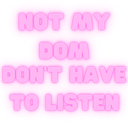 2xnotmydom custom emote from Brat Central Station