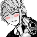 Aira_gun_point Discord sticker from DanDaDan - Discord