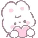 bunnymarshmellowheart
