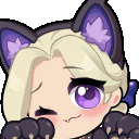 catmercy_meow animated GIF emoji - Starpatch