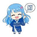 Hi_nami custom emote from ItzeCon / Community :3