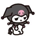 3217kuromiupset Discord sticker | ۶ৎ　‿　cemetery　 ݁ 　˖
