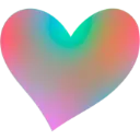 24128heartholographic