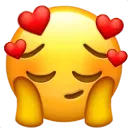 blushing