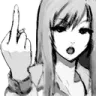 MiddleFingerAnimeLady