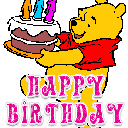 winniethepoohbirthdaySticker animated emote | HaniCraft Community