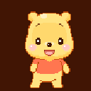WinnieThePoohSticker animated Discord emote from HaniCraft Community