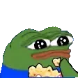 Emoji pepe_popcorn