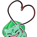 bulbasaur_heart Discord sticker | Starpatch