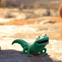 yellinglizard animated Discord emote - THE LIZARD CULT