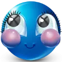 713887blueemojismile