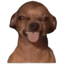 tonguedog Discord sticker - Just Cum