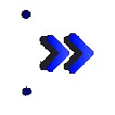 arrow_blue animated GIF emoji - 🎮New Haven Gaming📱