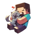 minecraft_steve_with_wolf