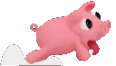 piggy_run animated GIF emoji | 🎮New Haven Gaming📱