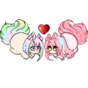lucy_and_aemeath_fox_heart