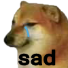 saddoge custom emote | Sammy's Indie-Electro Lounge
