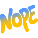 nope custom emote | Sammy's Indie-Electro Lounge