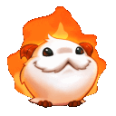 Porofire animated emote from ⋆˚𝜗 night owls 𝜚˚⋆