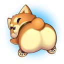 Peachy custom emote from ⋆˚𝜗 night owls 𝜚˚⋆