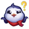 Penguquestion custom emote | ⋆˚𝜗 night owls 𝜚˚⋆