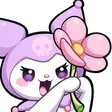 00_kuromi_P2U_flower 00_kuromi_P2U_flower